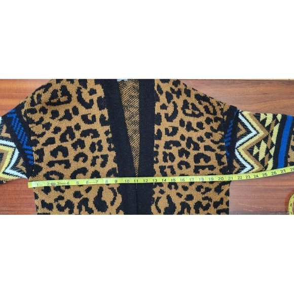 Anthropologie Marseille Leopard Cardigan Size XS - Picture 7 of 13